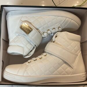 Bebe Dianica High-Top Sneakers with Strap